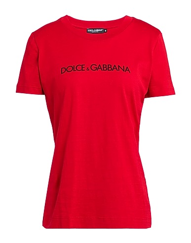 DOLCE&GABBANA T-shirt Brick red 100% Cotton
