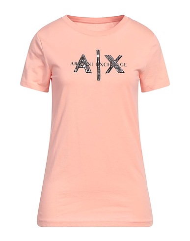 ARMANI EXCHANGE T-shirt Apricot 100% Cotton