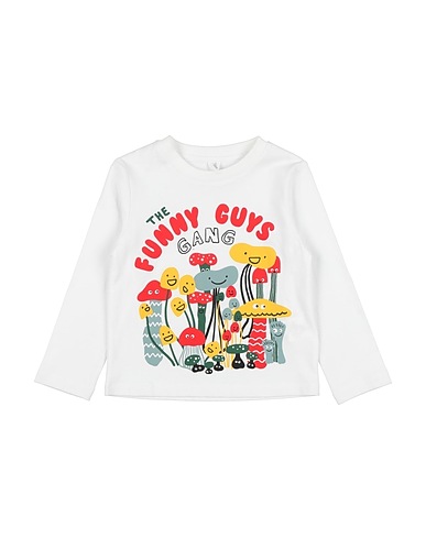 STELLA McCARTNEY KIDS T-shirt White 100% Cotton, Elastane
