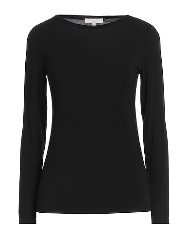 ANTONELLI T-shirt Black 75% Modal, 15% Polyamide, 5% Elastane, 5% Cashmere