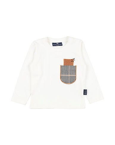 MANUELL & FRANK T-shirt Blanc 95% Coton, 5% Élasthanne