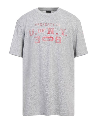 BLAUER. T-shirt Light grey 100% Cotton