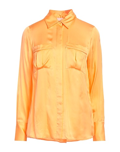 NENETTE Solid colour shirts & blouses Apricot 100% Viscose