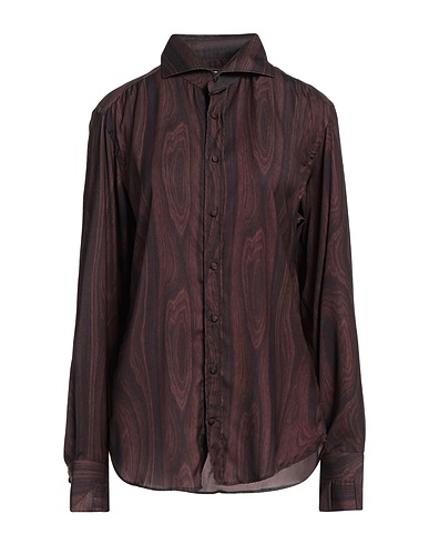 LIBERTY ROSE Solid colour shirts & blouses Khaki 100% Viscose