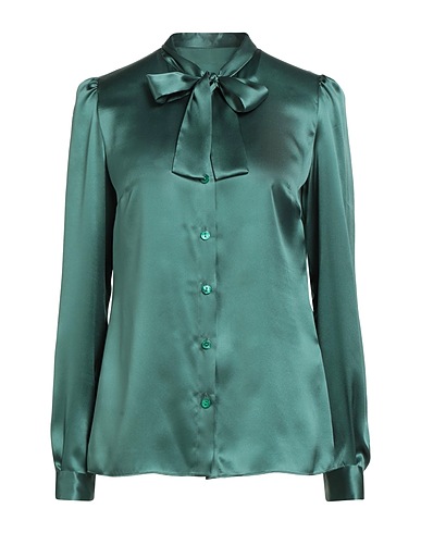 DOLCE&GABBANA Silk shirts & blouses Emerald green 100% Silk