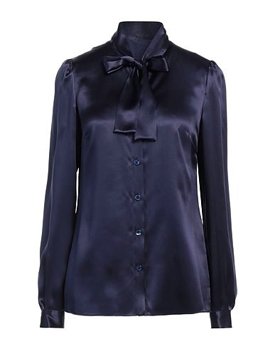 DOLCE&GABBANA Silk shirts & blouses Dark purple 100% Silk