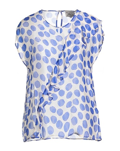 ALESSIA SANTI Top Blue 75% Viscose, 25% Silk