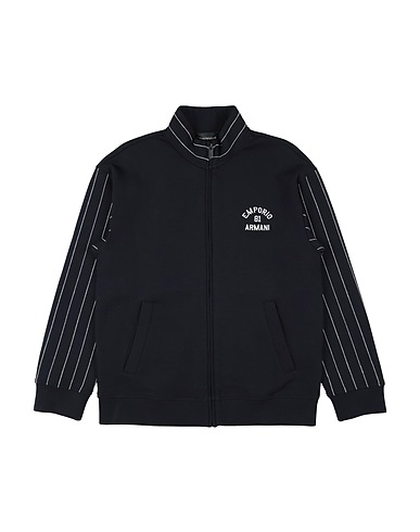 EMPORIO ARMANI Felpa Blu notte 76% Cotone, 18% Poliestere, 6% Elastan