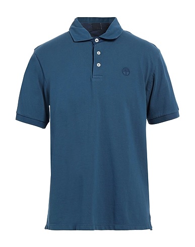 NORTH SAILS Poloshirt Taubenblau 100% Baumwolle