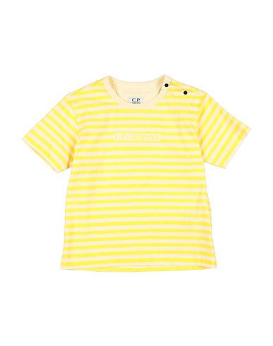 C.P. COMPANY UNDERSIXTEEN T-Shirt Gelb 100% Baumwolle