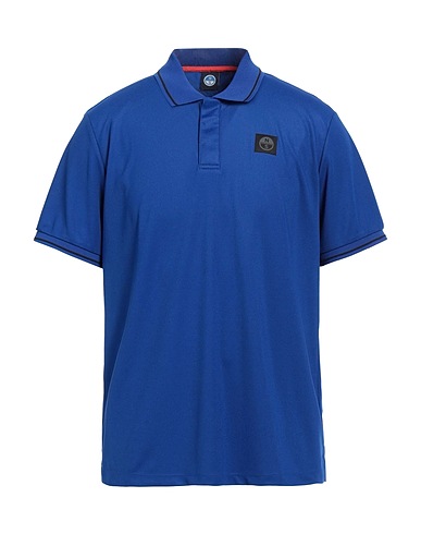 NORTH SAILS Poloshirt Blau 100% Polyester, Elastan