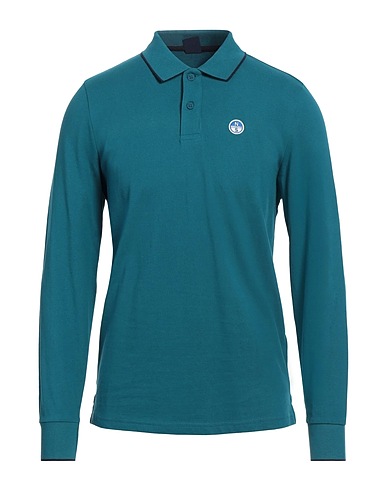 NORTH SAILS Polo shirt Deep teal 100% Cotton