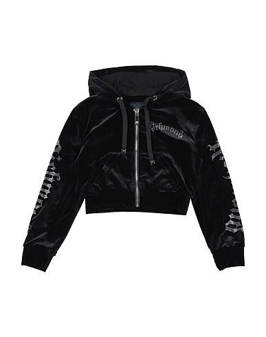 JOHN RICHMOND Hooded track jacket 100% Polyester