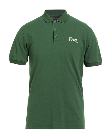 EMPORIO ARMANI Poloshirt Grün 100% Baumwolle
