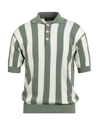 FILIPPO DE LAURENTIIS Jumper Military green 100% Cotton
