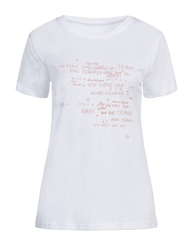 ARMANI EXCHANGE T-shirt White 100% Cotton