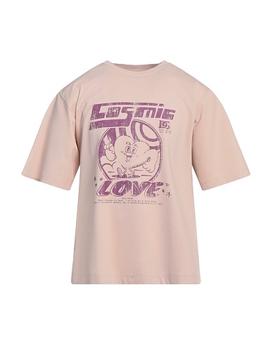 DOLCE&GABBANA T-shirt Blush 59% Cotton, 38% Nylon, 3% Elastane