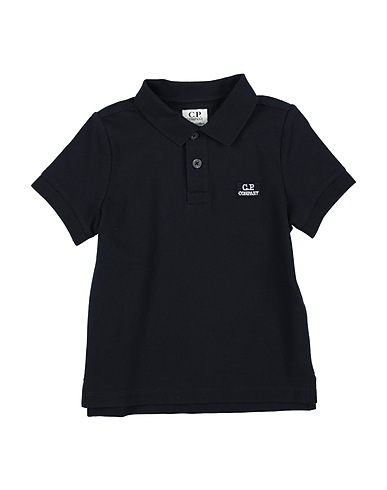 C.P. COMPANY UNDERSIXTEEN Polo Blu notte 95% Cotone, 5% Elastan