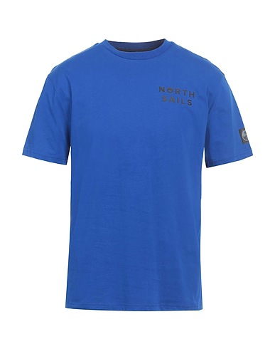 NORTH SAILS T-shirt Bright blue 100% Cotton
