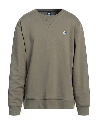 NORTH SAILS Sweatshirt Military green 100% Cotton