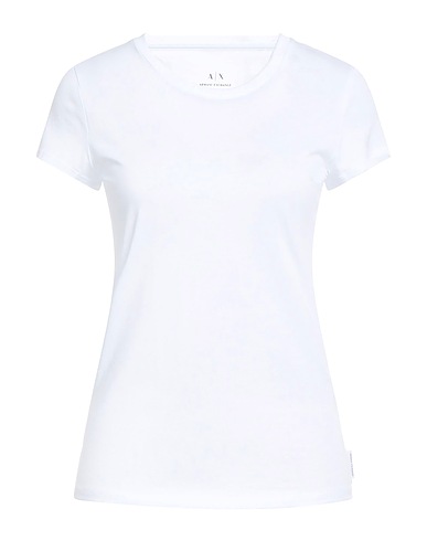 ARMANI EXCHANGE Basic T-Shirt Weiß 100% Baumwolle