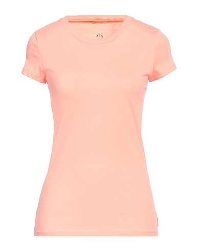 ARMANI EXCHANGE ベーシックTシャツ ピンク コットン 100%