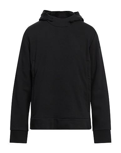 SUNS BOARDS Hooded track jacket  Black 88% Cotton, 12% Polyester