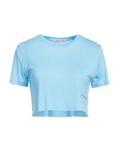 HINNOMINATE Crop top Sky blue 100% Modal