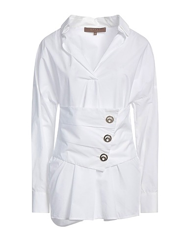 SIMONA CORSELLINI Top White 100% Cotton