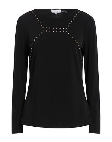CALVIN KLEIN Top Nero 95% Poliestere, 5% Elastan