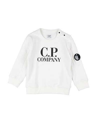 C.P. COMPANY UNDERSIXTEEN Sweatshirt White 100% Cotton, Elastane