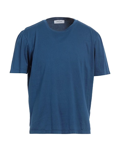 GRAN SASSO Basic T-Shirt Blau 100% Baumwolle