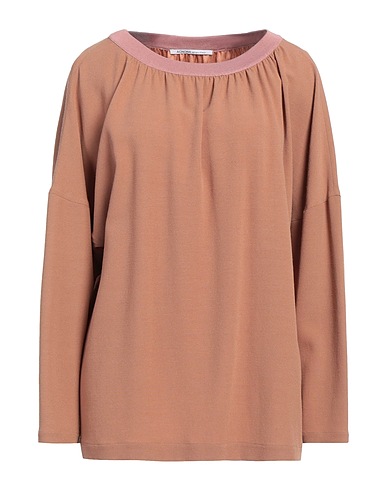 AGNONA Top Camel 43% Wool, 34% Acetate, 23% Viscose