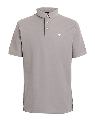 EMPORIO ARMANI TOPWEAR Light grey 100% Cotton