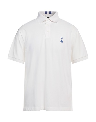 NORTH SAILS x MASERATI Polo Bianco 97% Cotone, 3% Elastan