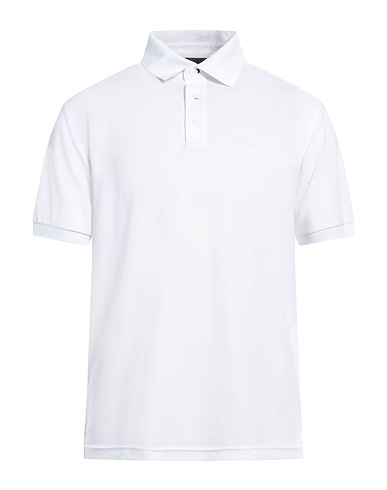 NORTH SAILS x MASERATI Polo shirt White 100% Polyester