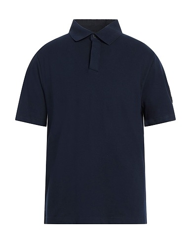 NORTH SAILS x MASERATI Polo shirt Midnight blue 97% Cotton, 3% Elastane