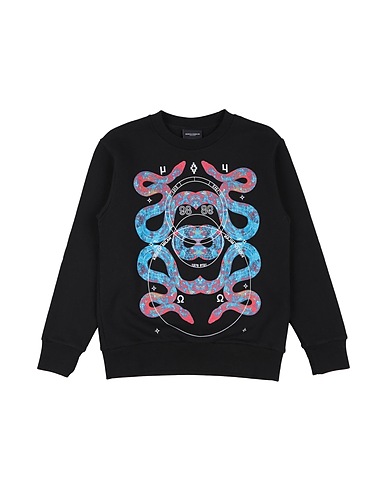 MARCELO BURLON Sweatshirt Black 80% Cotton, 20% Polyester