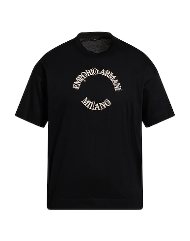 EMPORIO ARMANI T-shirt Black 100% Cotton