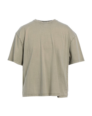 GARMENT WORKSHOP T-shirt Verde militare 100% Cotone