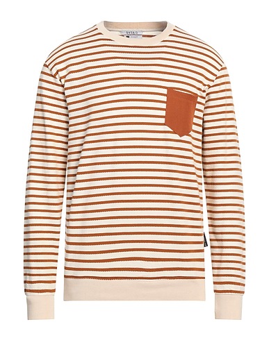 OVER/D Sweatshirt Tan 55% Polyester, 45% Cotton