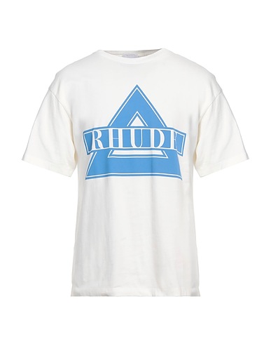 RHUDE T-shirt Off white 100% Cotton