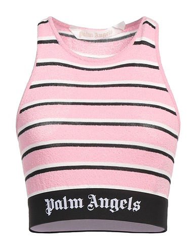 PALM ANGELS Top Pink 70% Cotton, 30% Polyamide, Polyester, Elastane