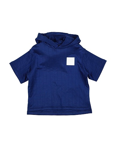 EMPORIO ARMANI T-shirt Blue 53% Lyocell, 24% Polyester, 23% Cotton