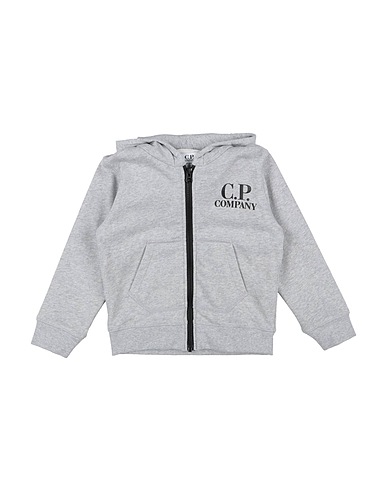 C.P. COMPANY UNDERSIXTEEN Felpa Grigio chiaro 100% Cotone, Elastan