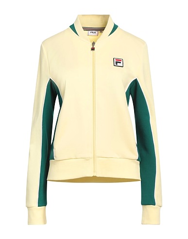 FILA Sweatshirt Pastel yellow 65% Cotton, 35% Polyester