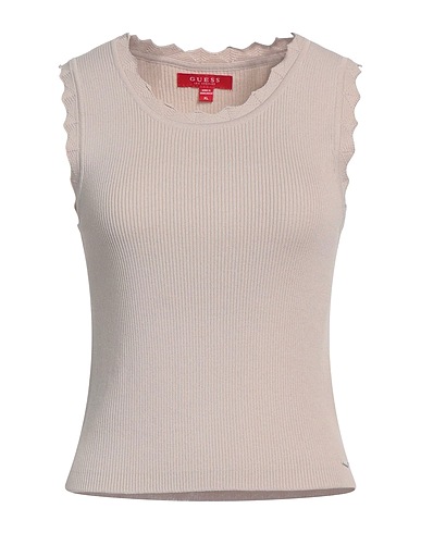 GUESS Top Beige 65% Viscose, 35% Polyamide