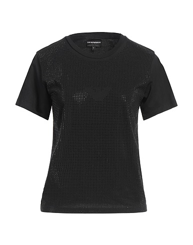 EMPORIO ARMANI T-shirt Black 100% Cotton