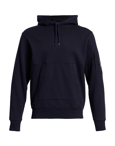 C.P. COMPANY Hooded sweatshirt Midnight blue 100% Cotton