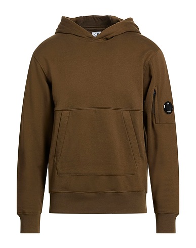 C.P. COMPANY Sweatshirt VERDE MILITARE 100% Cotton